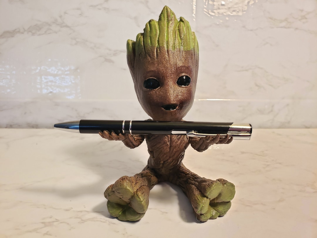 Baby Groot Pen Holder Etsy