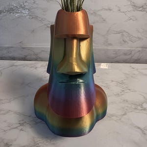 Easter Island Moai Planter