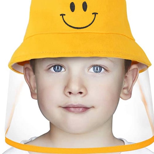 Kids Toddler Baby Bucket Hat With Removable Full Face Etsy