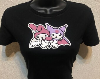 my melody and kuromi shirt