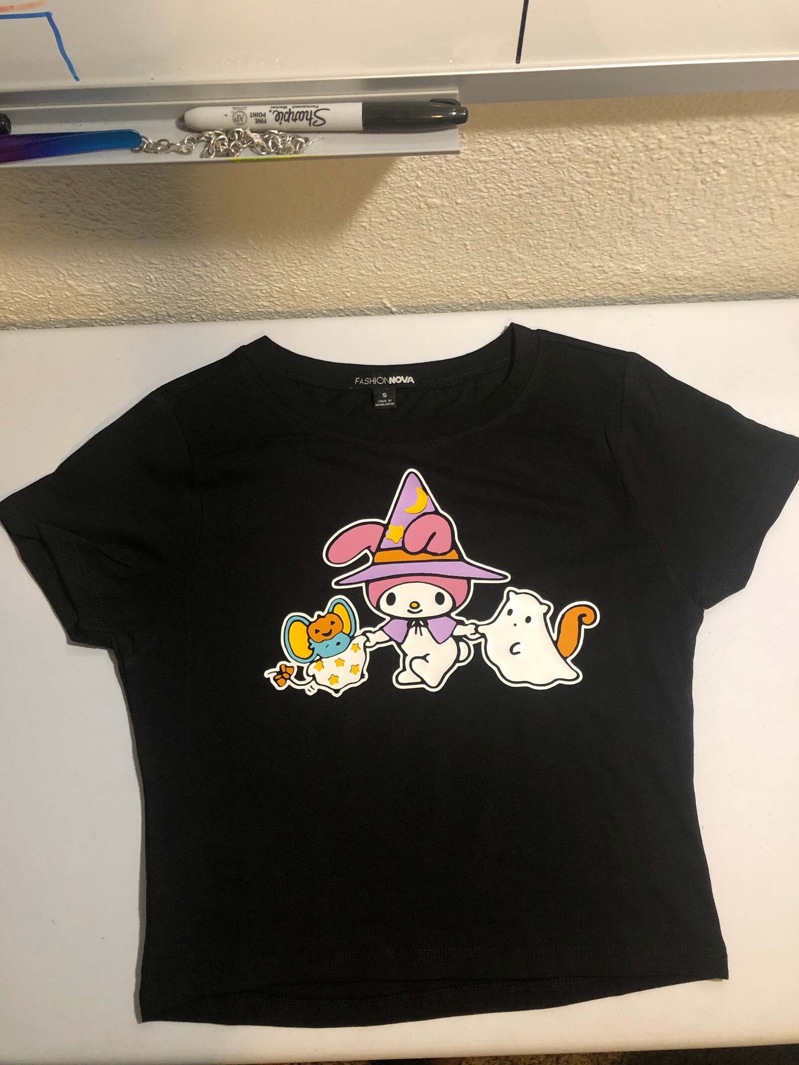 My melody and friends Halloween crop top shirt kawaii | Etsy