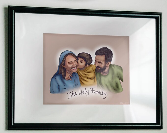 The Holy Family - Etsy