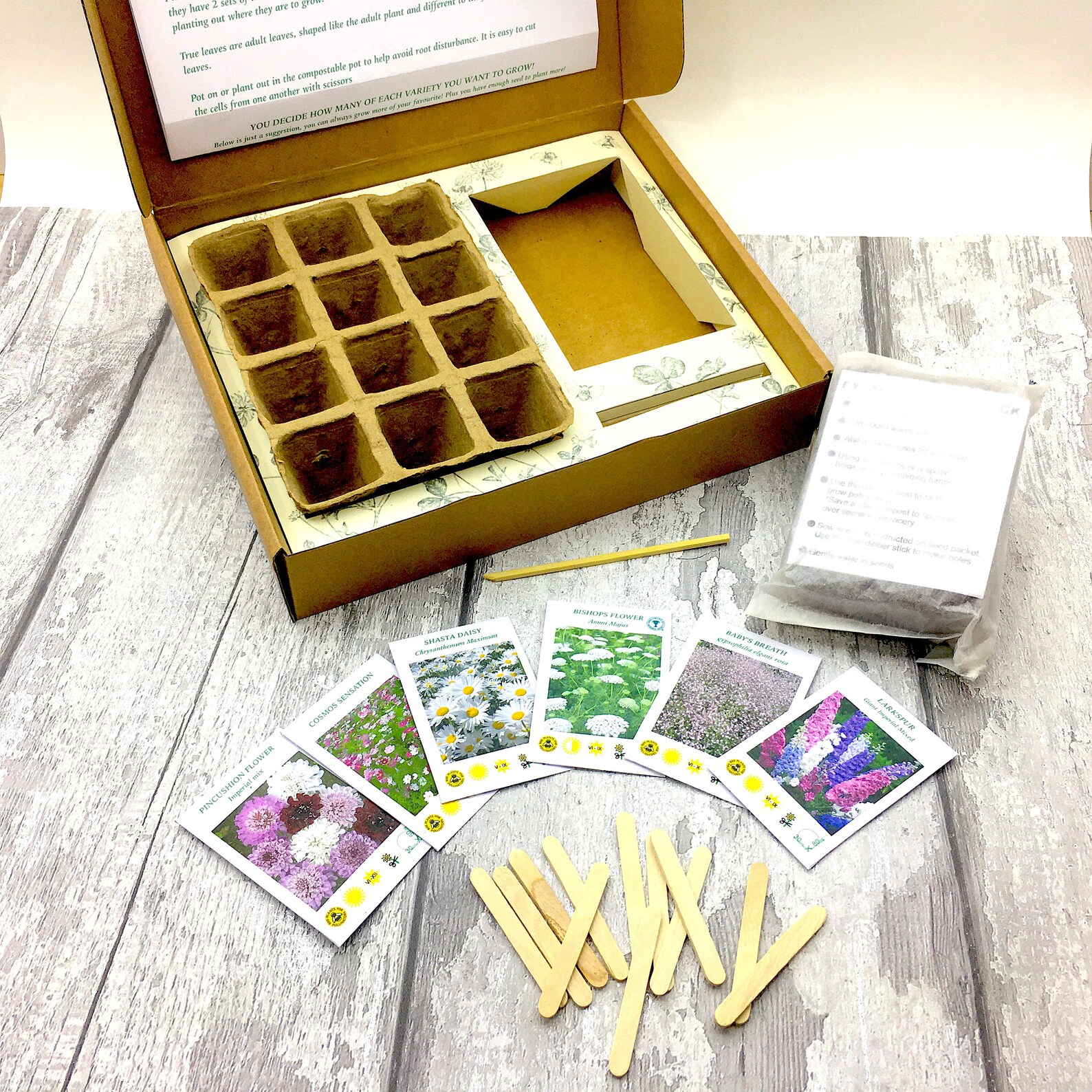 Cut Flower Garden Kit