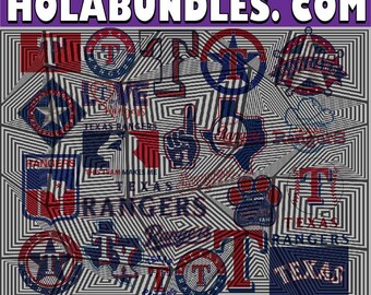 Texas Rangerss SVG PNG, svg Sports files, Svg For Cricut, Clipart, baseball Cut File, Layered SVG For Cricut File