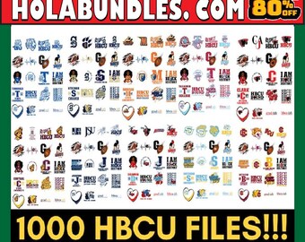 HBCU SVG Collections Mega Bundle, for hbcu tshirts, hbcu gifts, hbcu designs, hbcu svg, png