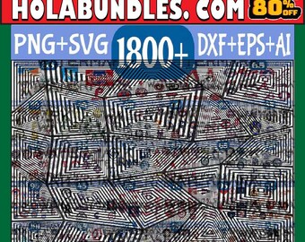ALL Team M-L-B -- Mega Bundle Svg - | Digital File | Download Only | Cricut | Vector| Svg,Pdf,Png