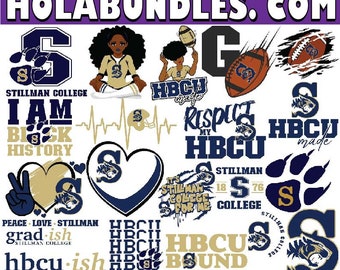 Stillman College Hbcu Svg Digital Download - Celebrate The Legacy Of A Historically Black College - Stillman College