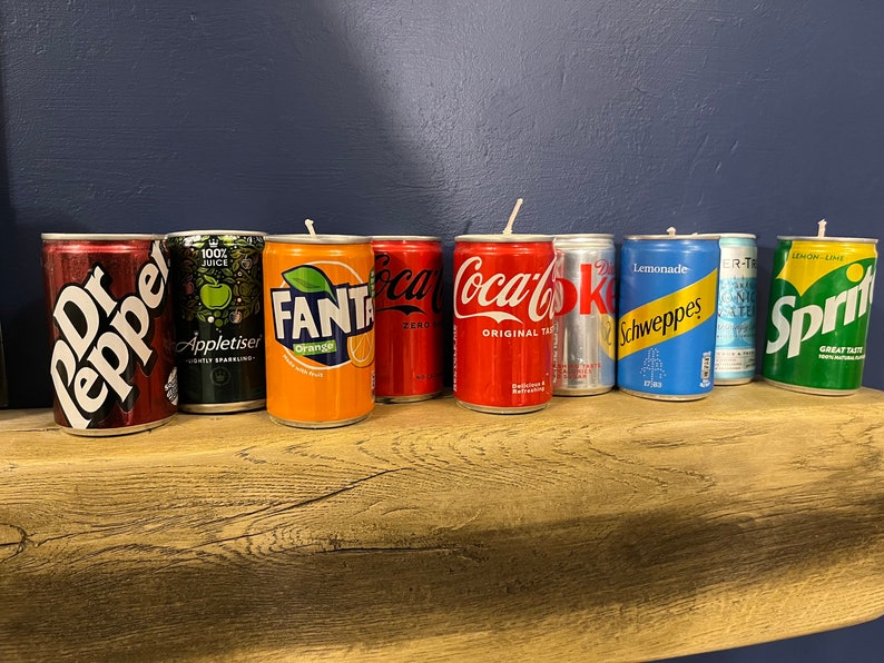 Scented Mini Can Candle Choose Your Can & Fragrance Etsy UK