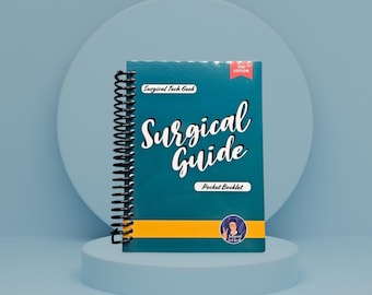 Surgical Guide Pocket Booklet for Surgical Techs