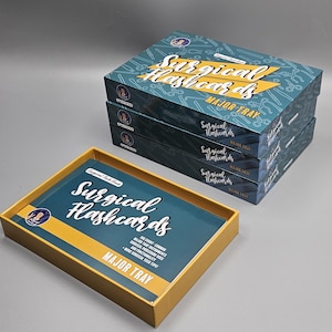Surgical Tech Flashcards, Surgical Tech Gifts, Scrub Tech Flashcards