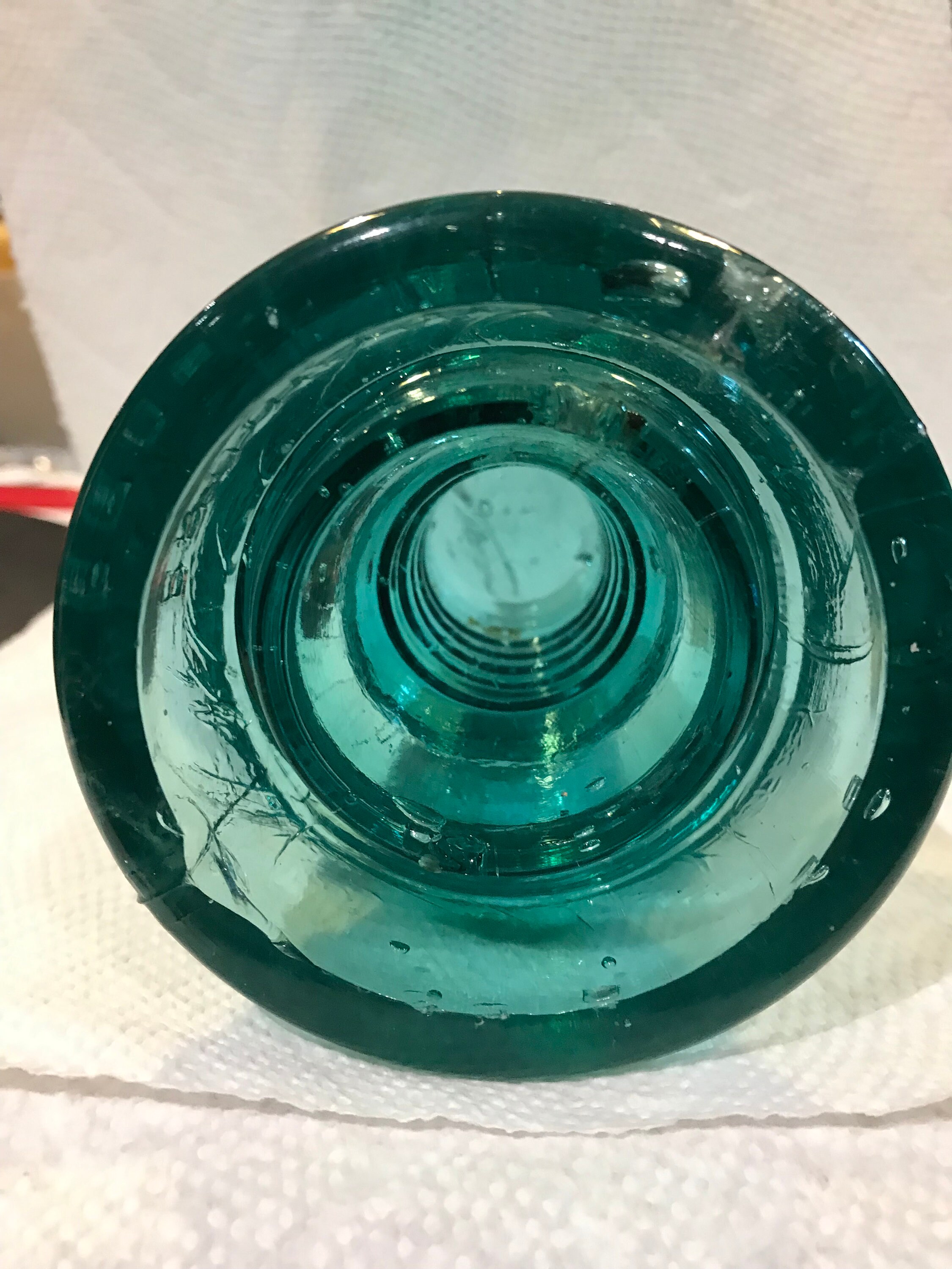 CD 164 Brookfield Glass Insulator. Etsy