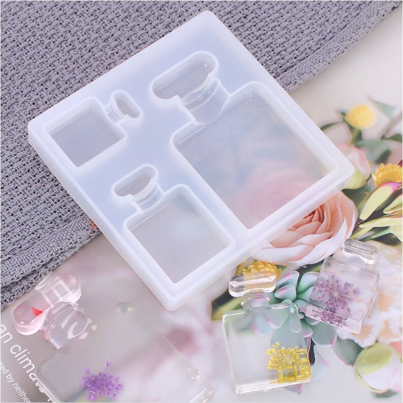 DIY Perfume Bottle Resin Silicone Mold Etsy