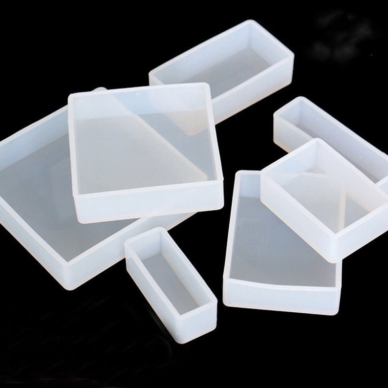 Rectangular Square Shape Silicon Mold DIY Silicone Mold Etsy