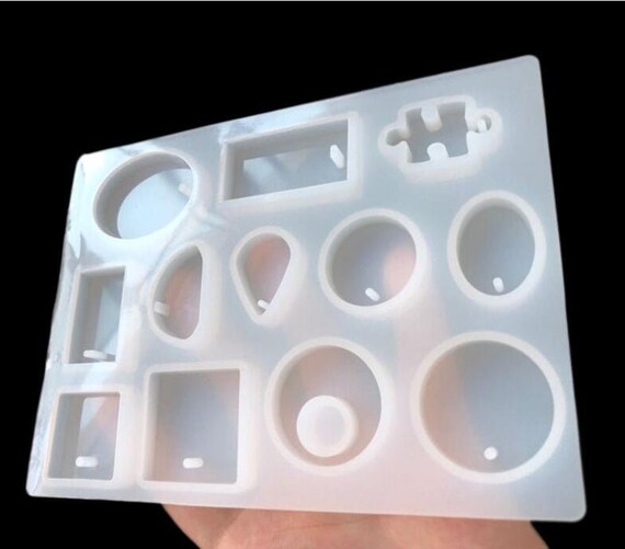 Silicon Mold, Cabochon Mold, Handmade Wax Mold, Resin