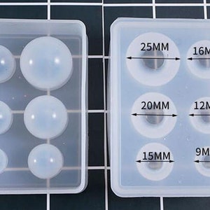 DIY Ball Clear Silicone Mold, Manual Ball Mold, Ball Epoxy Resin Craft Mold, Silicon Mold