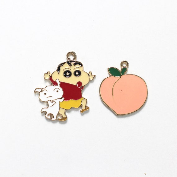 アクセサリー kartoon Crayon Shin Chan Pendant Charm, Jewelry Making Findings