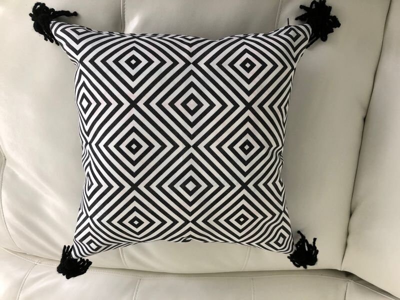 Interior Cubierta de la funda de la almohada al aire libre | Etsy