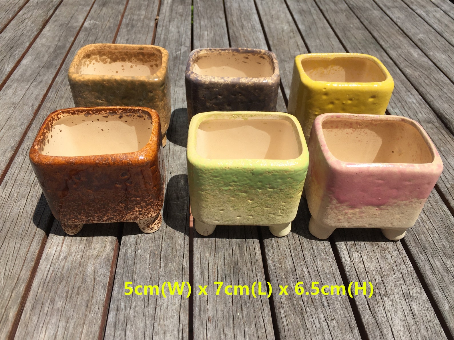 White Glazed Ceramic Round Pot W Saucer Indoor/outdoor Plant Etsy