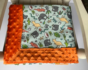 Personalized for kids baby girl/boy blanket Swaddle Gift Custom name Nursery blanket