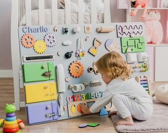 Montessori Juguetes para niños de 2 años – Tablero ocupado