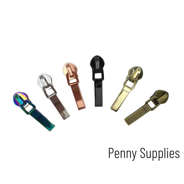 Metal Zipper Pulls Etsy