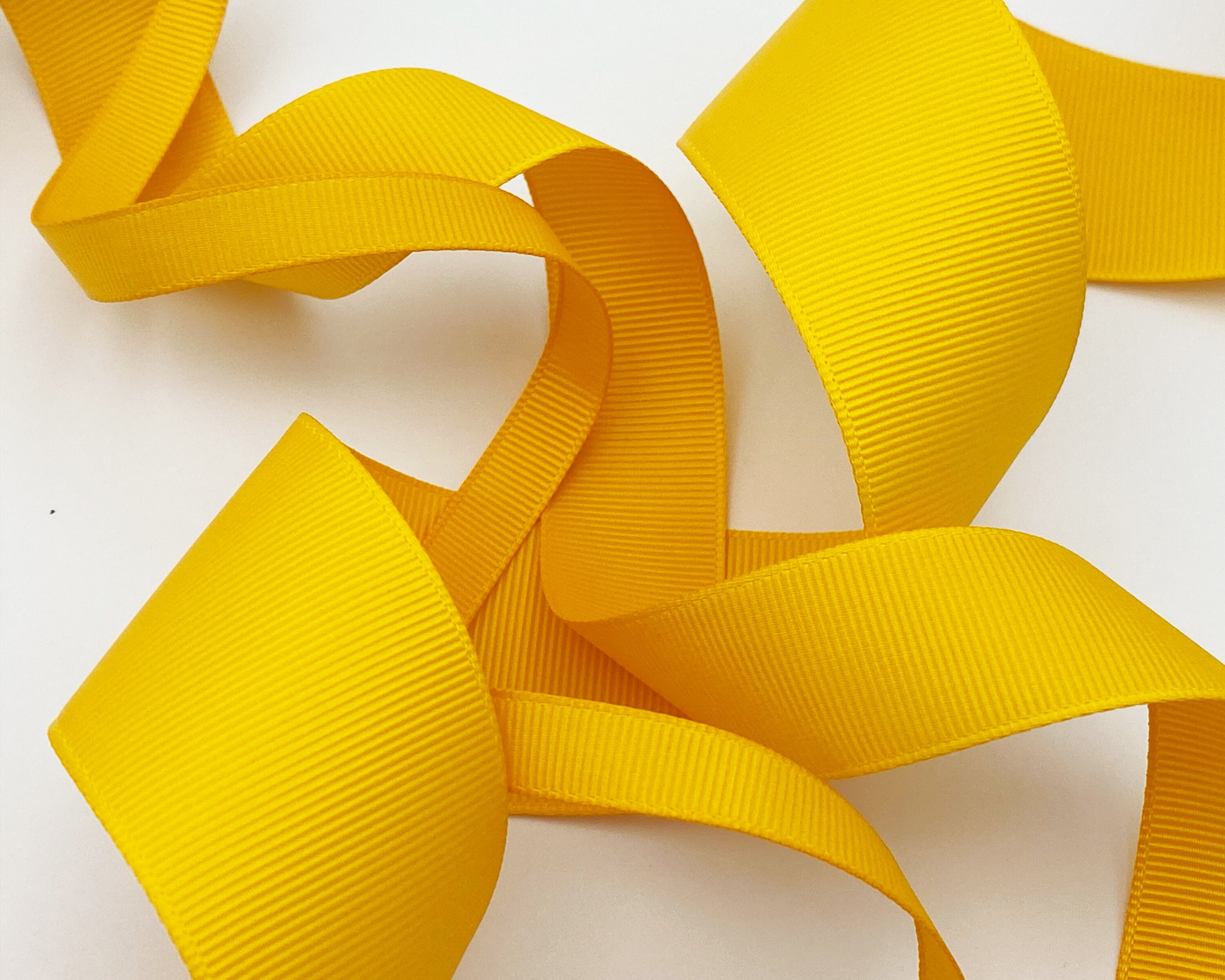 Majestic Mustard Yellow GROSGRAIN Ribbon By The Yard CHOOSE Etsy
