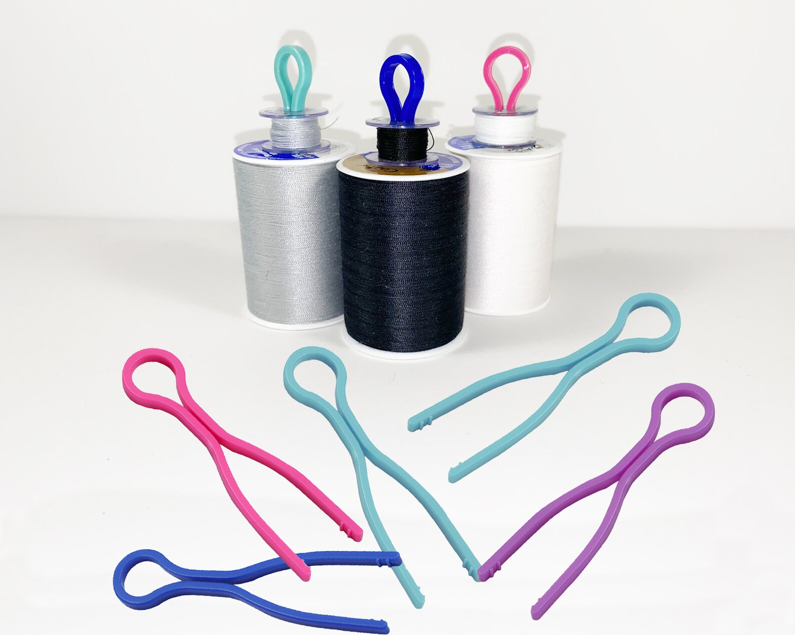 Thread Spool Bobbin Buddies Clamp Holder for Keeping Thread Etsy