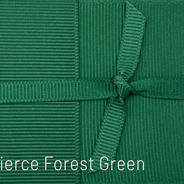 Forest Green Ribbon Etsy