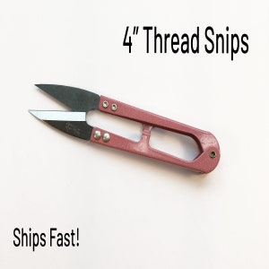 Thread SNIPS Embroidery Scissors Yarn Snips 4&quot; Trimming Scissors