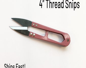 Thread SNIPS Embroidery Scissors Yarn Snips 4" Trimming Scissors