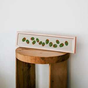 Olives Panoramic Art Print / Colourful Kitchen Print / Framed or Unframed / Restaurant Decor / 60 cm x 12 cm image 3