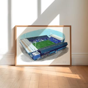 Ipswich Print Geschenk / Ipswich Poster / Geschenk für einen Fußball-Fan / Fußball Kunstdruck / Ipswich Fußball Fan Geschenk