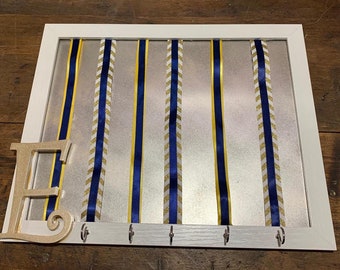 Head band organizer, bow rack, clip holder, cheerleader bow, cheerleading