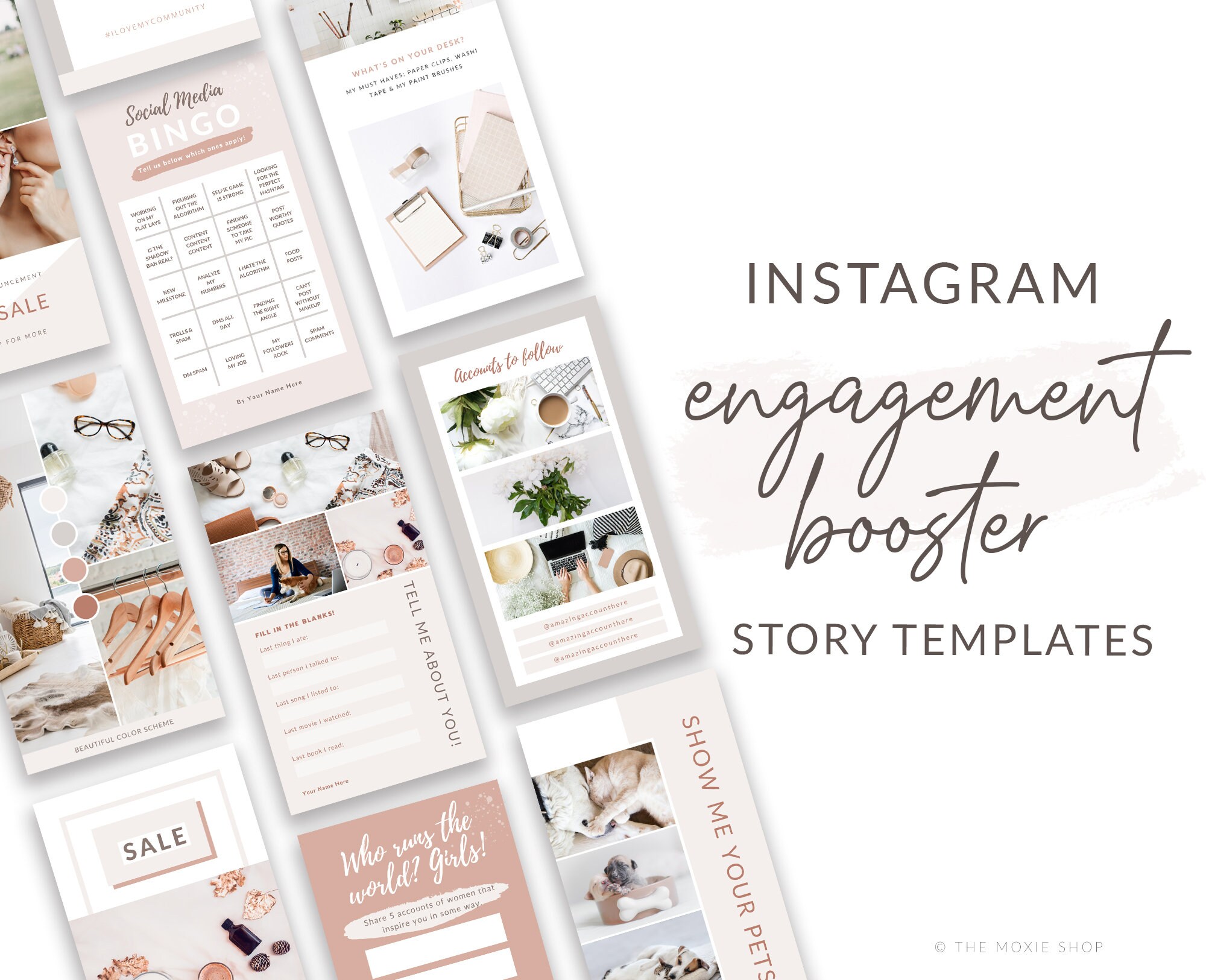  Canva Template For Instagram Or Facebook Instagram Stories For Canva 