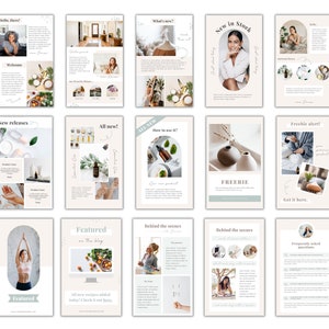 email template bundle, editable email templates, about me email, sales email templates, sales funnel emails, promotional email templates for small businesses, printable line sheet, digital product, instant download, influencer, blogger, shop owner email
