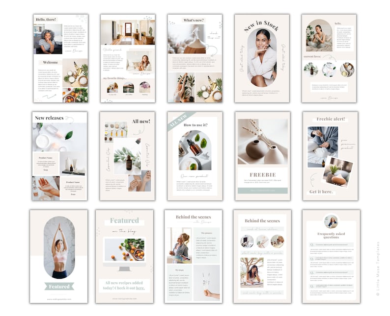email template bundle, editable email templates, about me email, sales email templates, sales funnel emails, promotional email templates for small businesses, printable line sheet, digital product, instant download, influencer, blogger, shop owner email