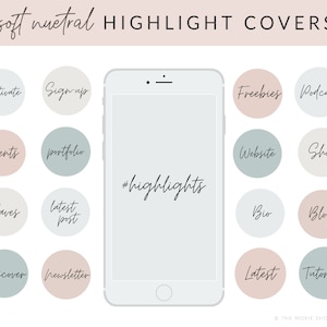Instagram Highlights - Instagram Story Highlight Icons - Instagram Business Icons - Nuetral Highlight Icons