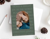 Editable Christmas Photo Card Bundle for Canva (Instant Download)