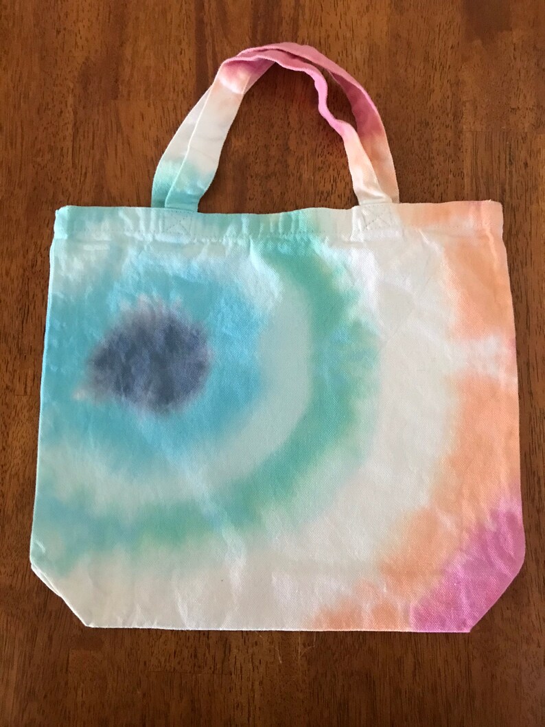Poodle Tie Dye Tote