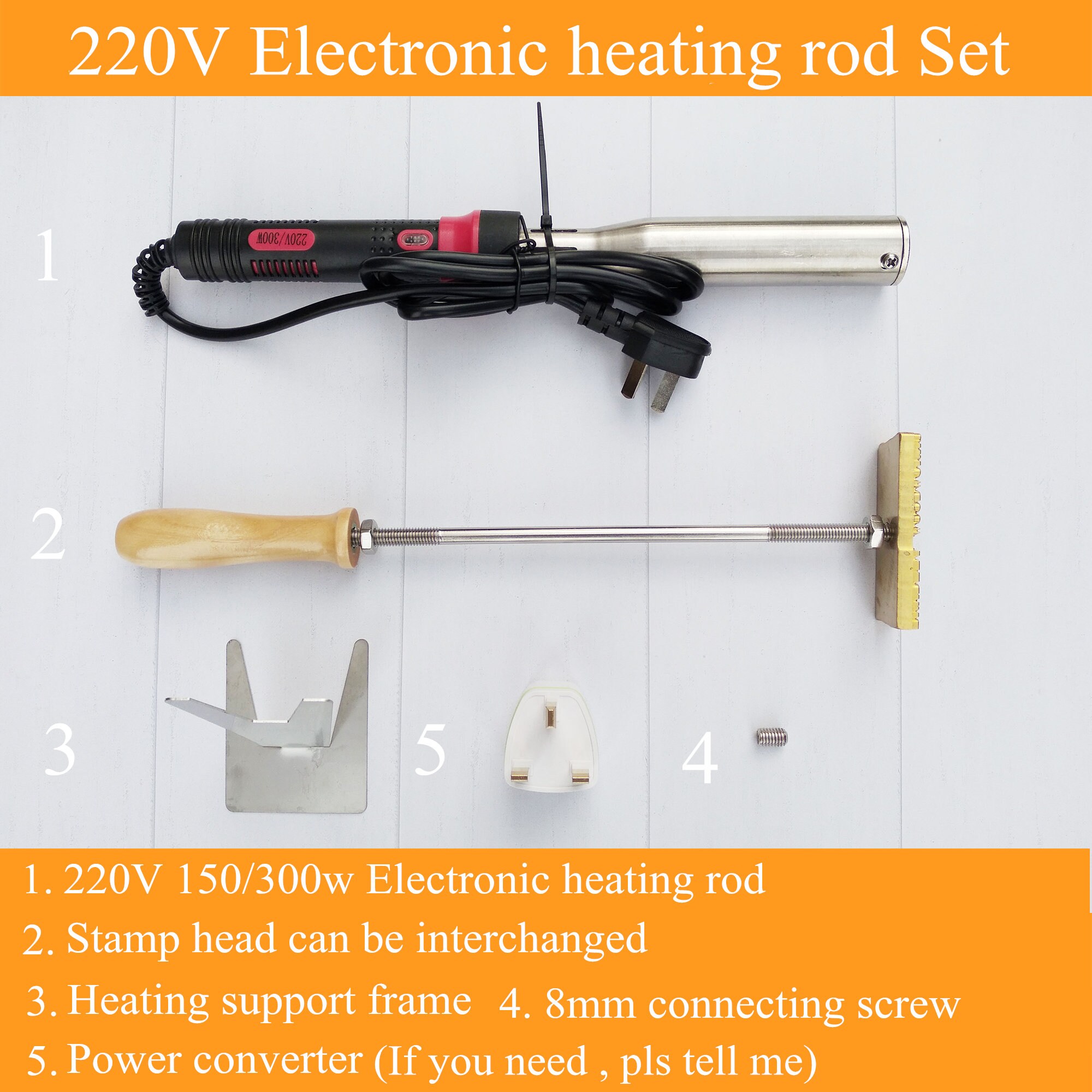 Custom Signature wood burning stamp with Electric branding Etsy