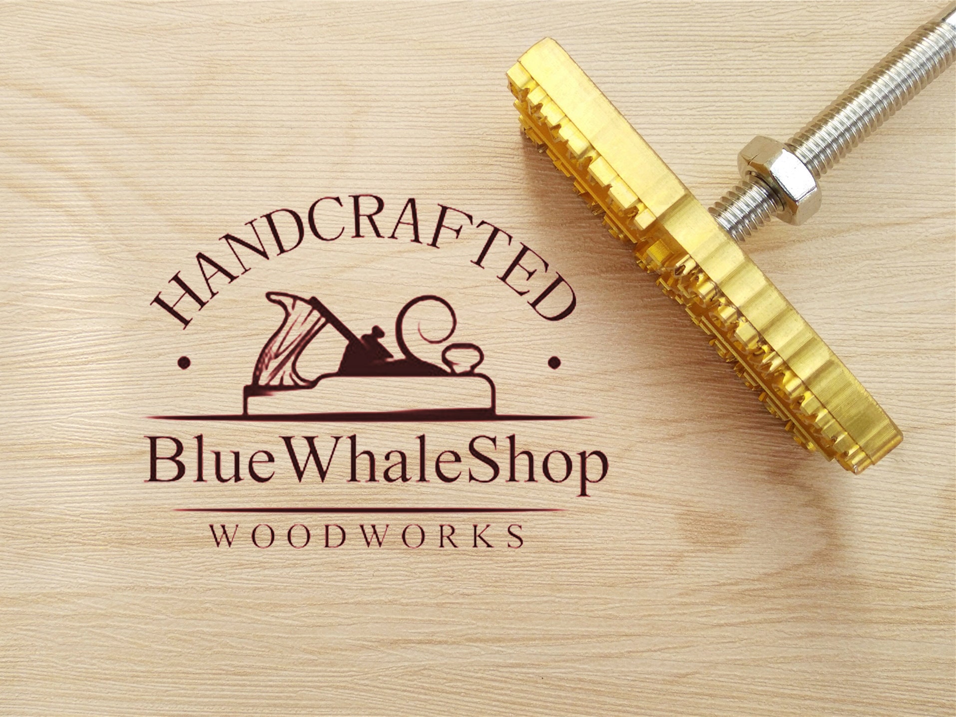 Custom wood burning stamp / Wood branding iron for woodworkers | Etsy