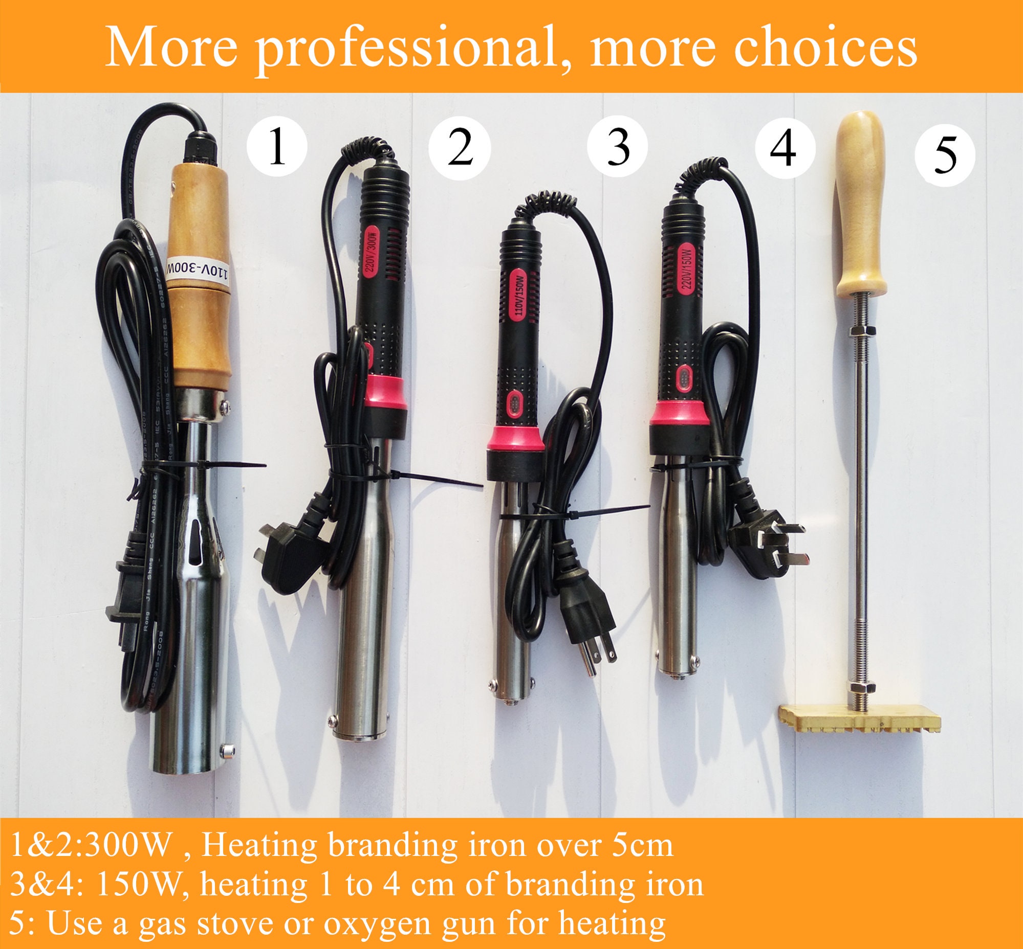 Custom Signature wood burning stamp with Electric branding Etsy