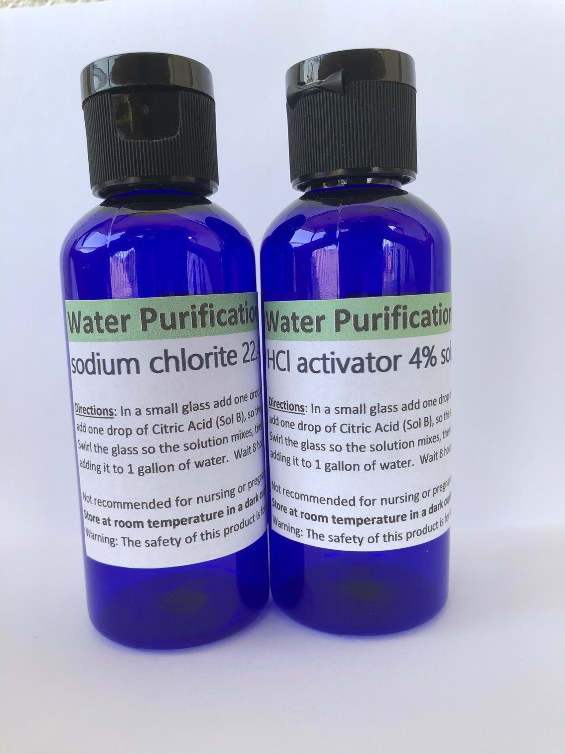 MMS/Chlorine Dioxide Solution / Water Purification / ClO2 / CD Etsy