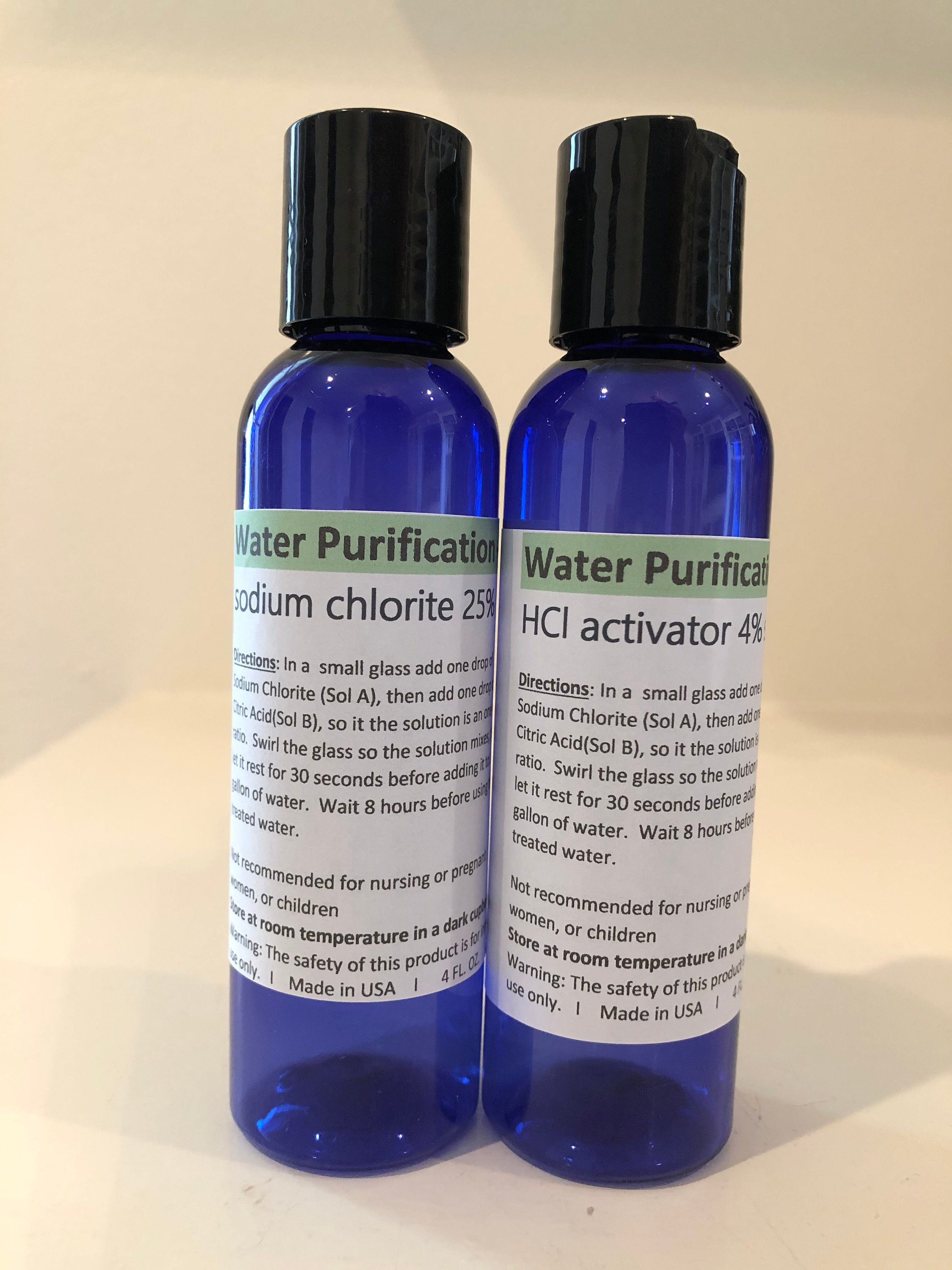 Chlorine Dioxide Solution / Water Purification / MMS/ Clo2 / Etsy UK