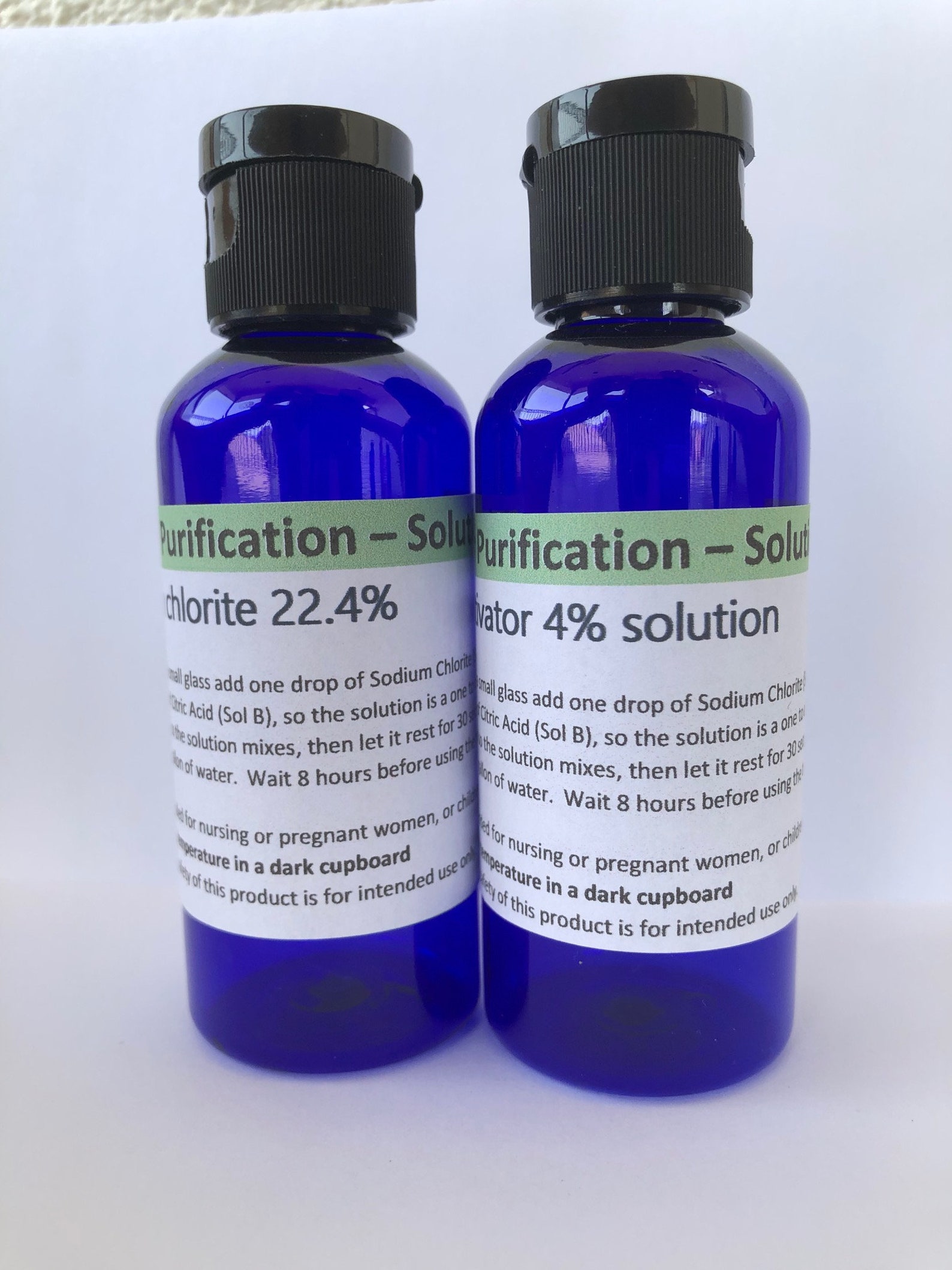 MMS/Chlorine Dioxide Solution / Water Purification / ClO2 / CD Etsy