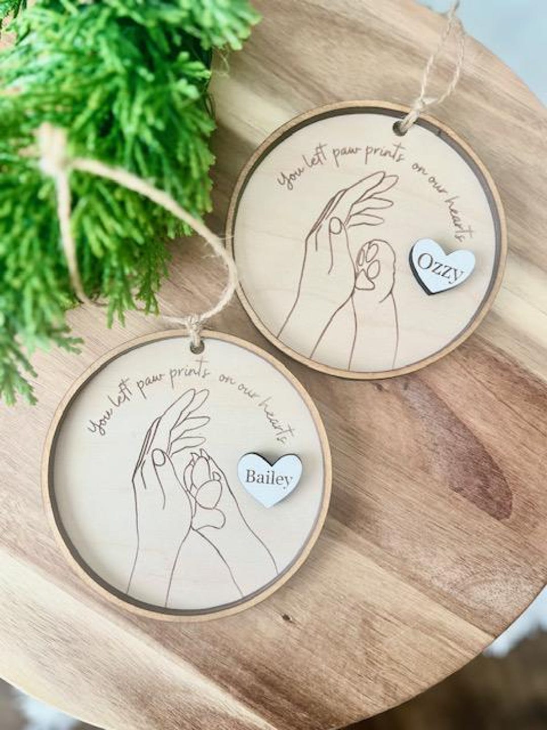 Personalized Pet Memorial Ornament, Loss of Pet, Memorial Gift for Dog ...