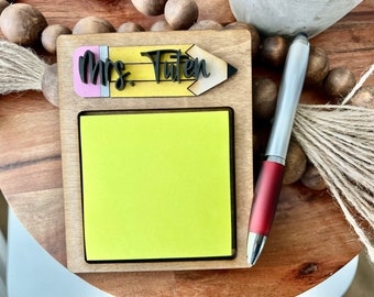 Teacher Notepad Holder