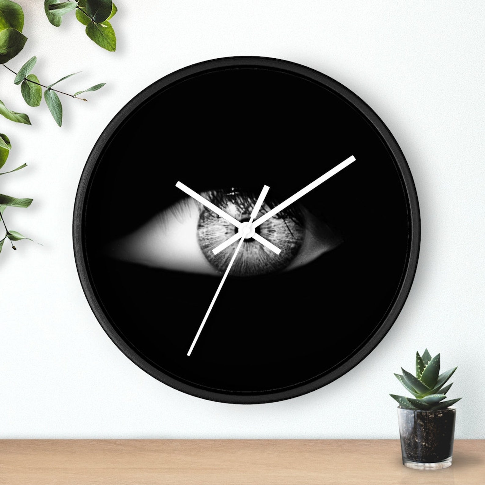 Scary Creepy Gothic Wall Clock Home Decorative Wall Clock Etsy
