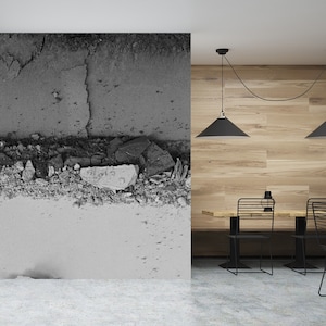 Black and white wallpaper, Wall Mural, Removable Wallpaper, Self Adhesive, Peel and Stick, Wall Decor