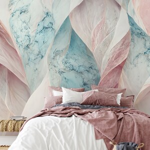 Pastel wallpaper, abstract luxury marble, Wall Mural, Removable, Self Adhesive (Peel&Stick), Non Self Adhesive(Vinyl), Wall Decor